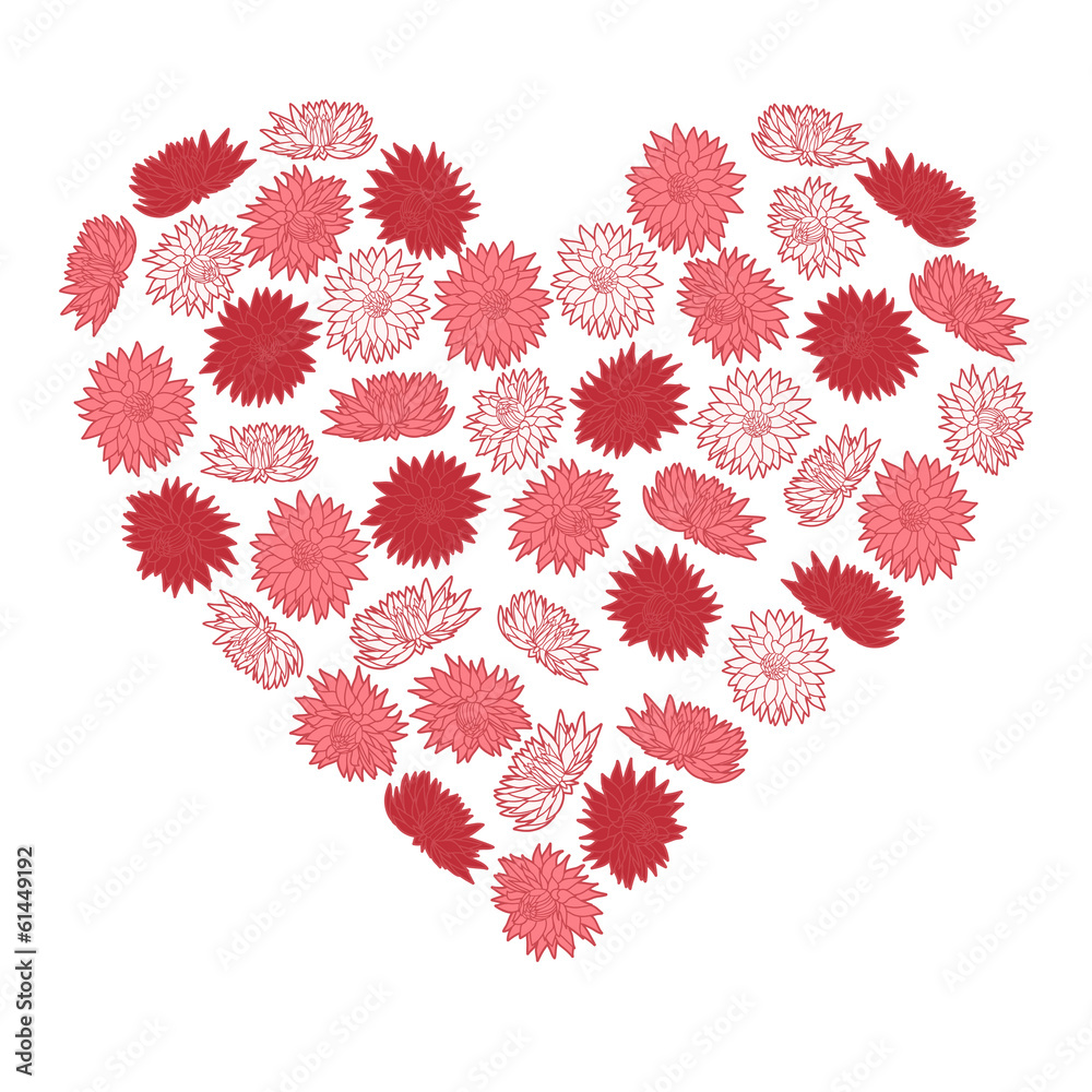 heart of flowers heart of flowers