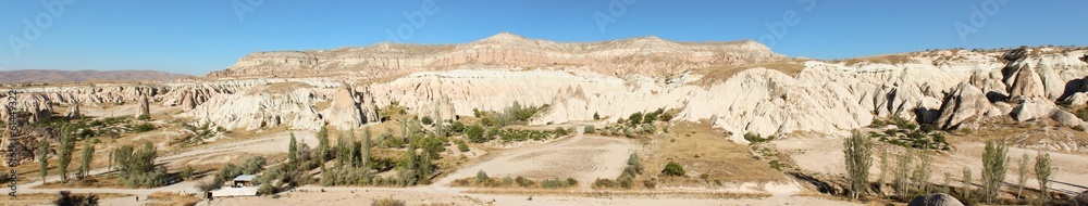 Cappadocia panorama. Red Valley