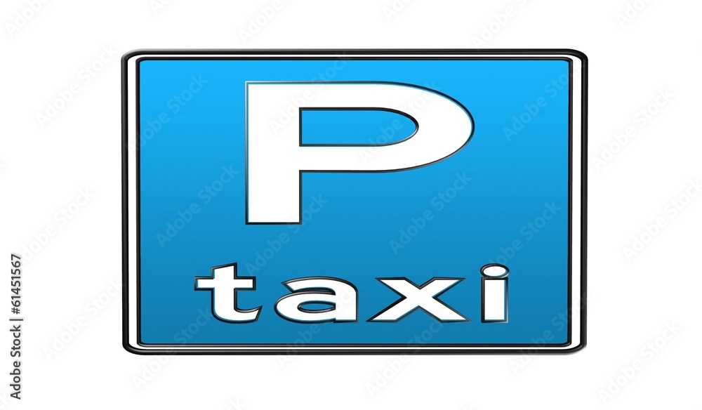 sign taxi sign taxi