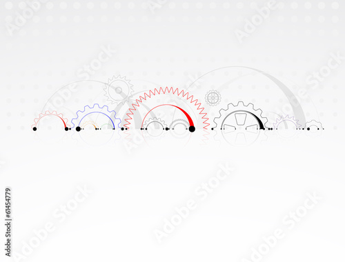 machine technology gears. retro gearwheel mechanism bacground