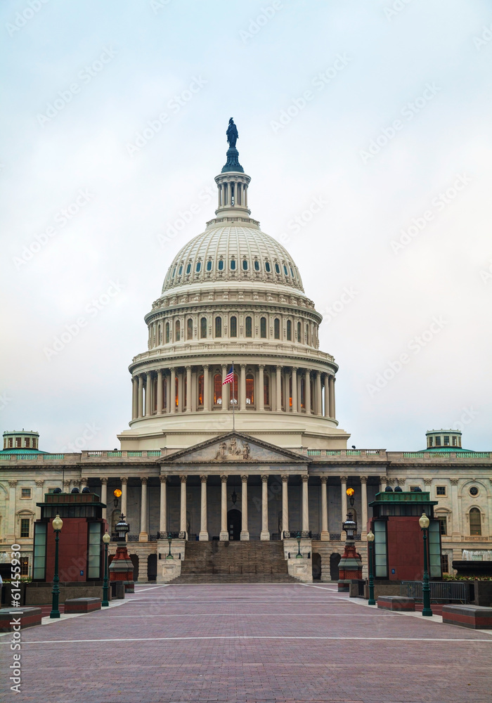 Fototapeta premium United States Capitol building in Washington, DC