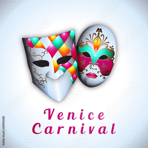 Venice Carnival - Vector illustration