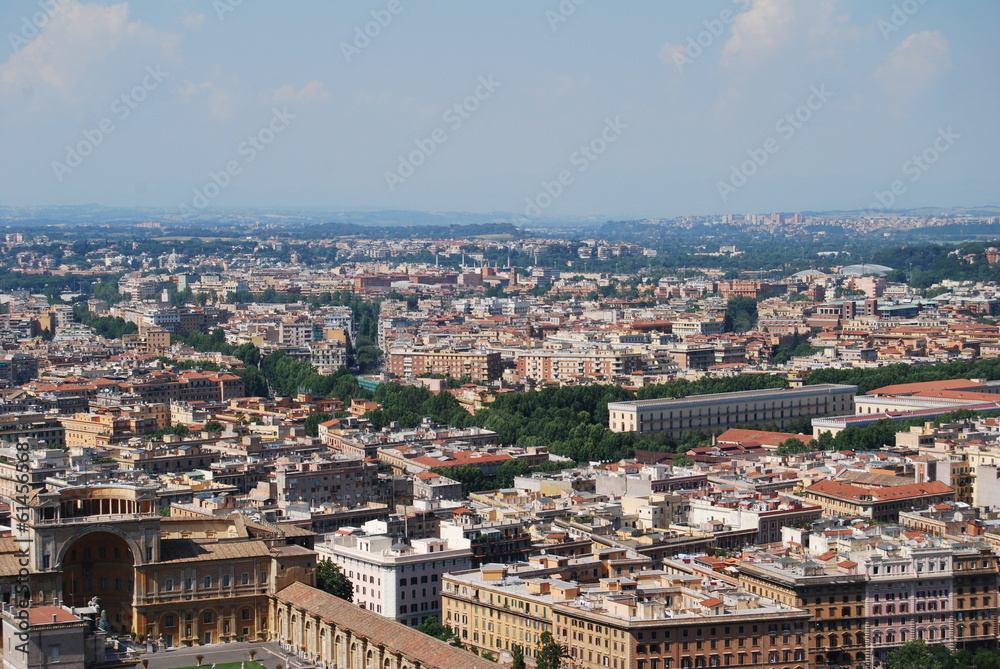 Roma Vaticano , vista dall'alto 2