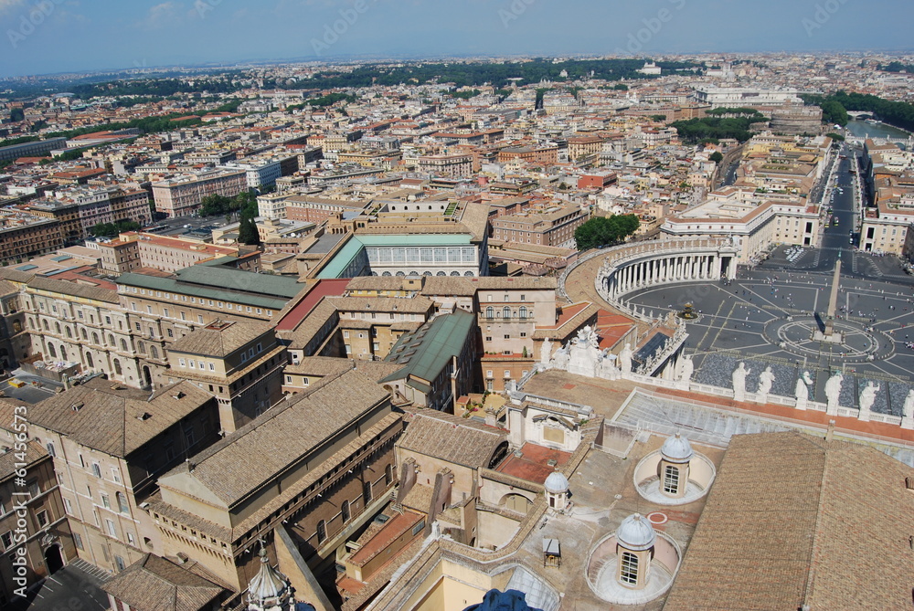 Roma San Pietro , vista dall cupolа 1