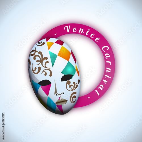 Venice Carnival - Vector illustration