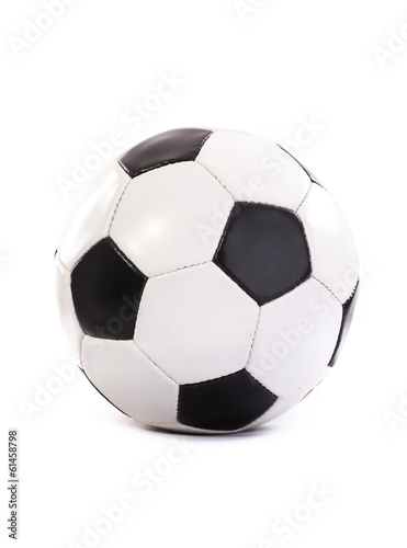 Football ball isolated on a white background. Soccer ball
