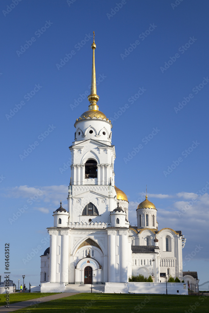 Assumption Cathedral in Vladimir. Golden ring. Russia