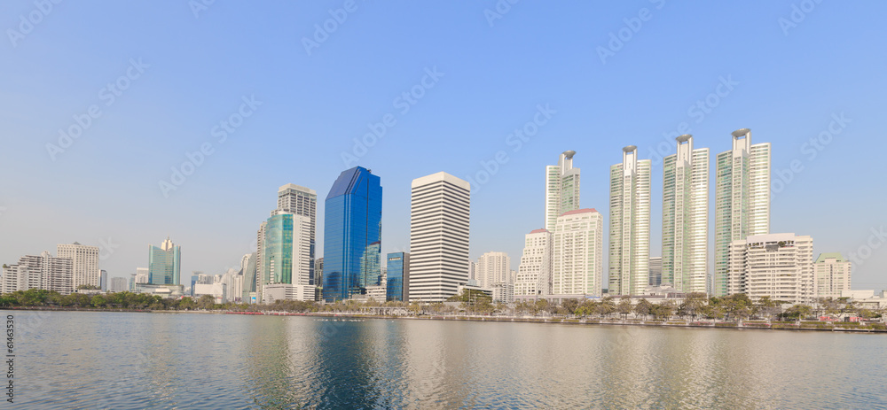 Modern Business Area, Bangkok, Thailand