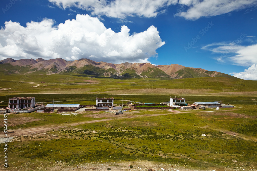 Tibetan rural village