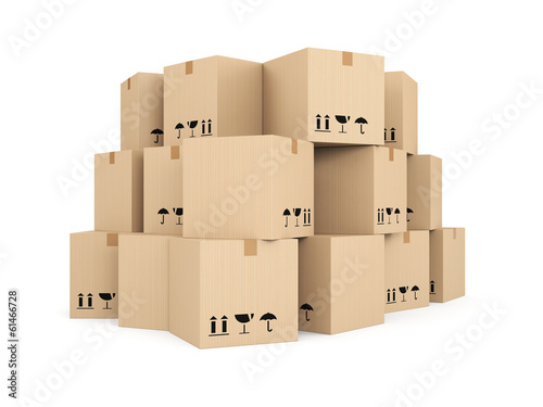 Cardboard boxes © AKS