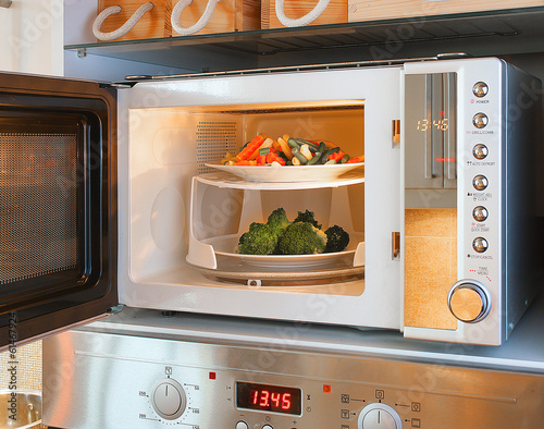 Microwave oven tray