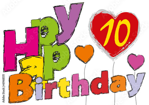 Happy Birthday - 10