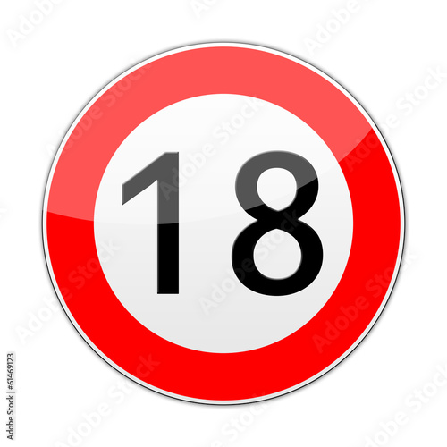 Verkehrszeichen 18