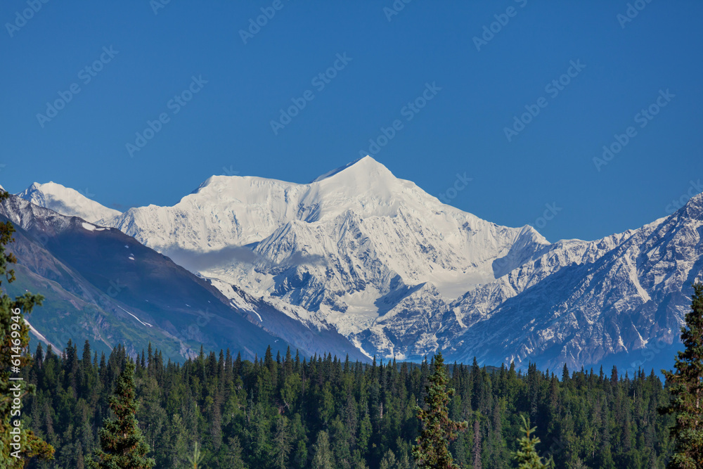 Fototapeta premium Mountains on Alaska