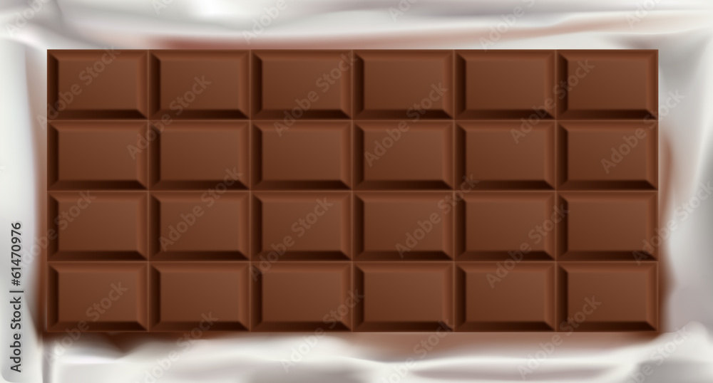 Obraz premium CHOCOLAT-Papier alu
