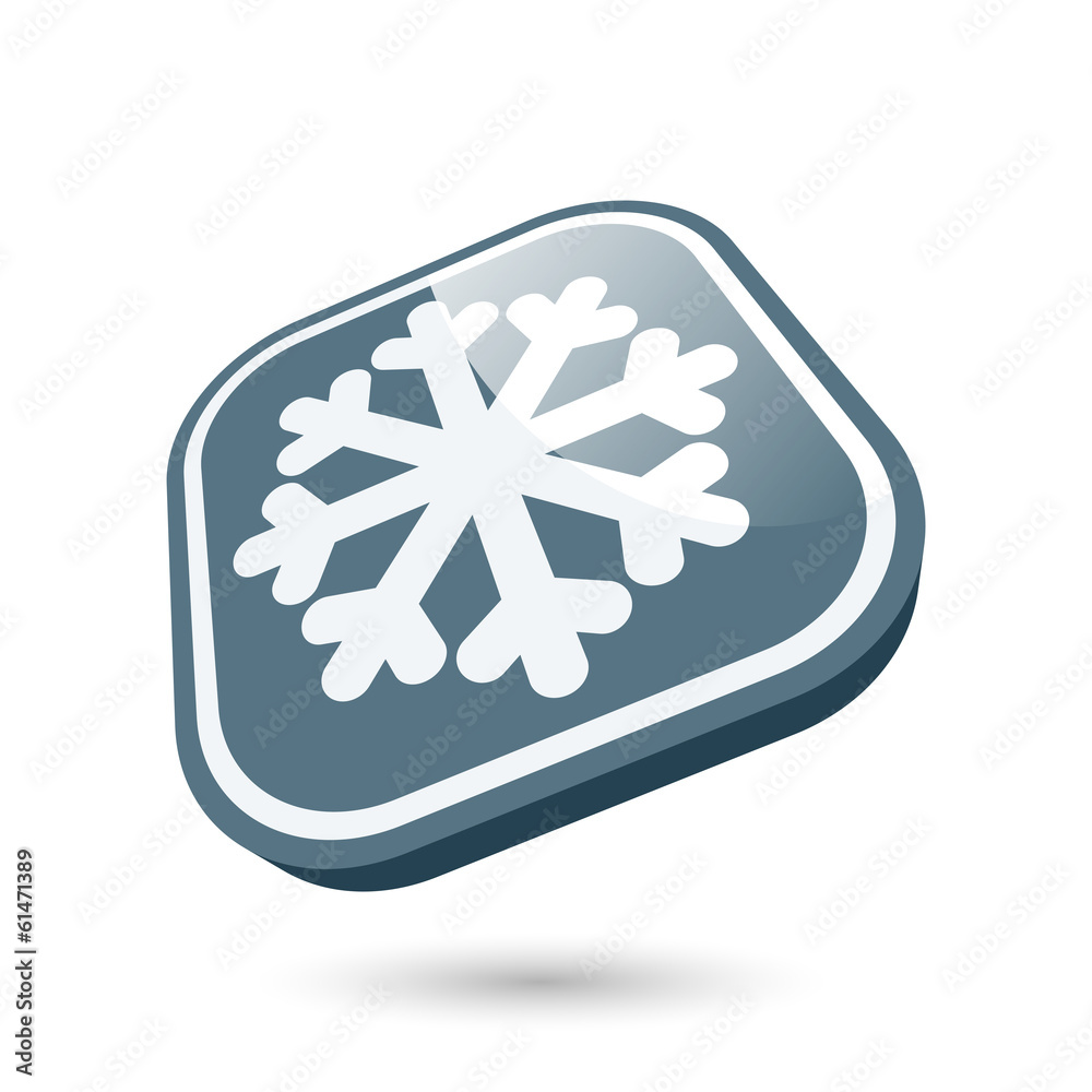 winter frost symbol modern icon winter frost symbol modern icon