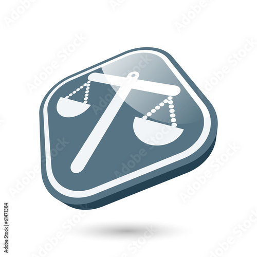 justiz symbol modern icon