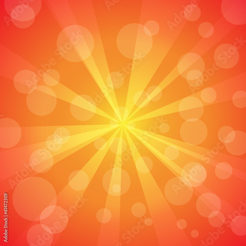 Orange abstract background