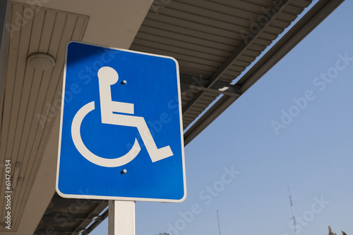 disabled sign