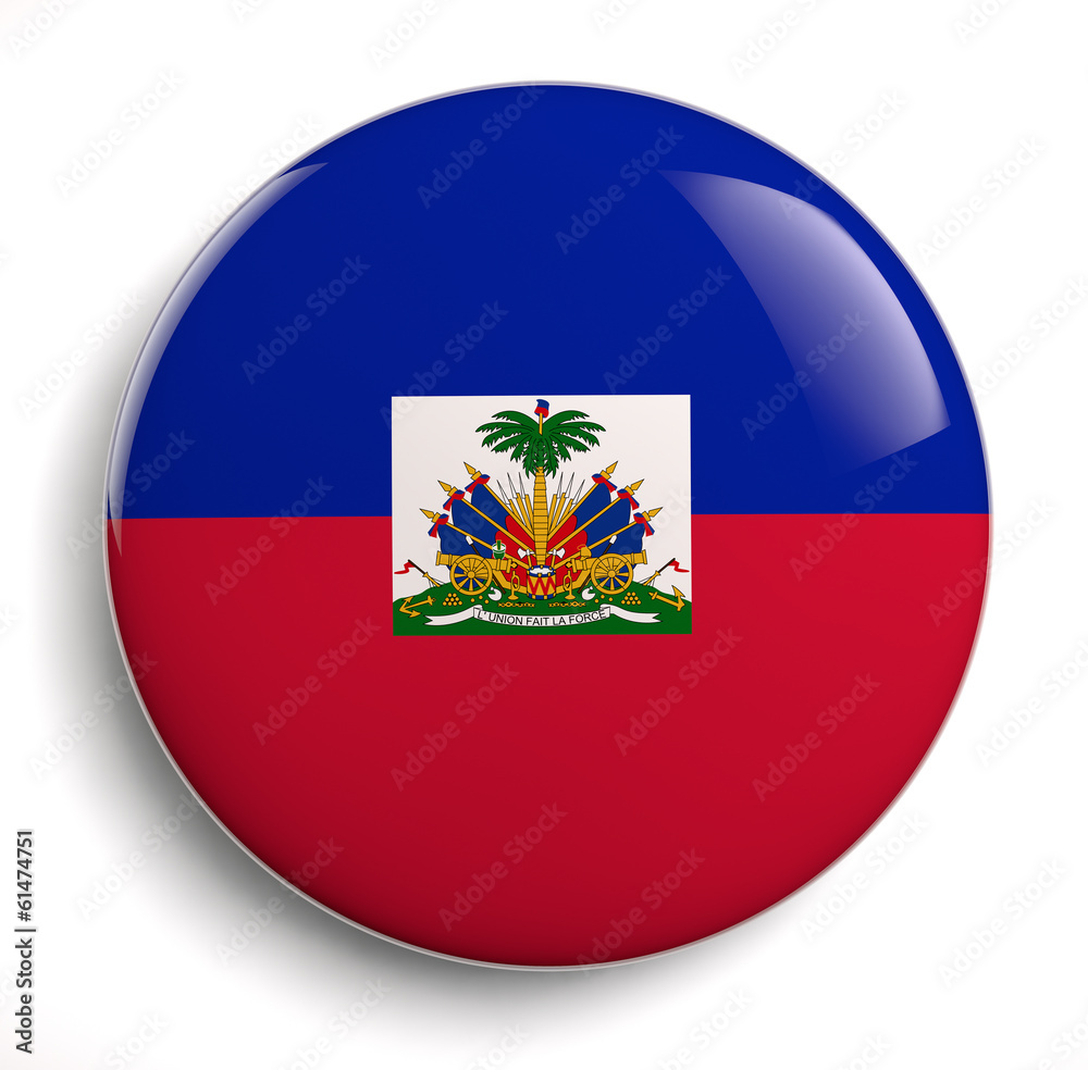 Obraz premium Haiti flag