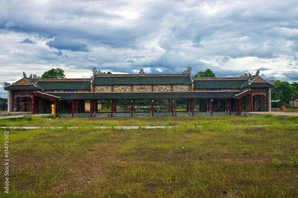 Complex of a Citadel in Hue, Vietnam. Complex of a Citadel in Hue, Vietnam.