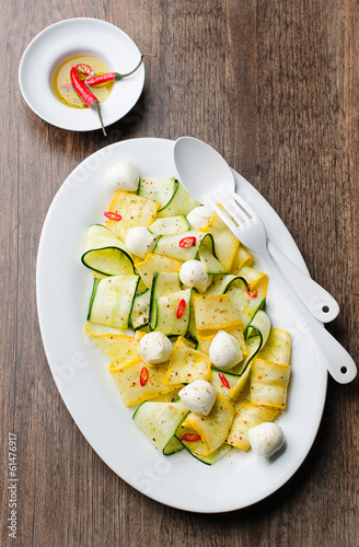 Zucchini salad photo