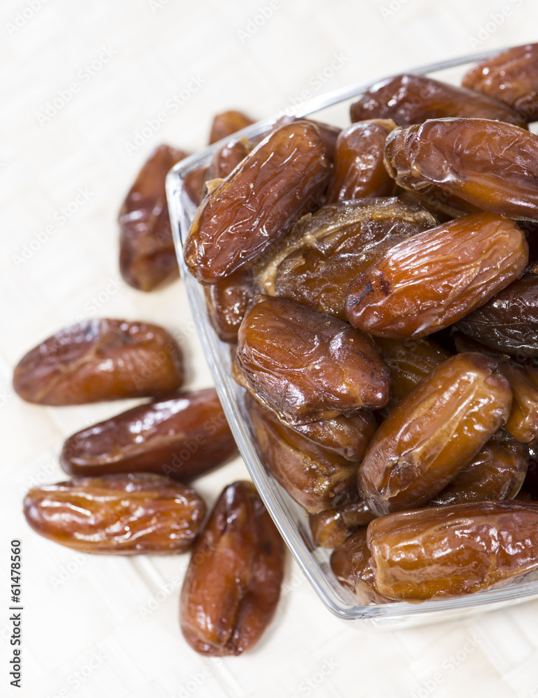 Dried Dates (close-up shot) Dried Dates (close-up shot)