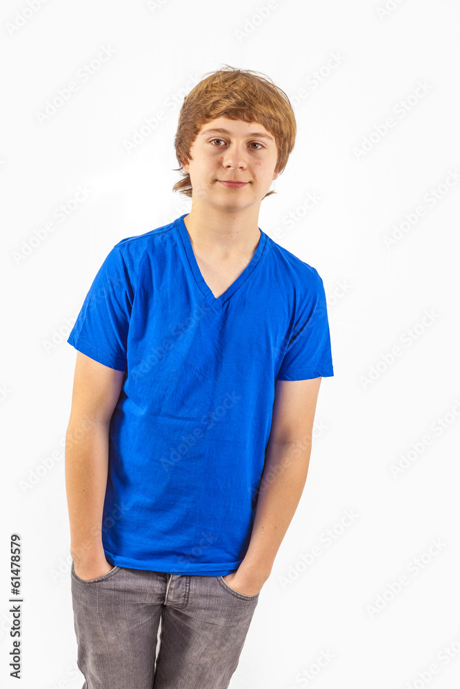 handsome young boy in studio handsome young boy in studio