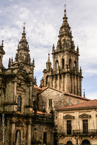 Cathedral of Santiago de Compostela The Romanesque facade