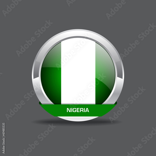 Free Download Nigeria Flag Vector Icon - GFXLoad