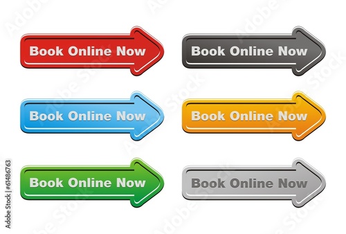 book online now - arrow buttons