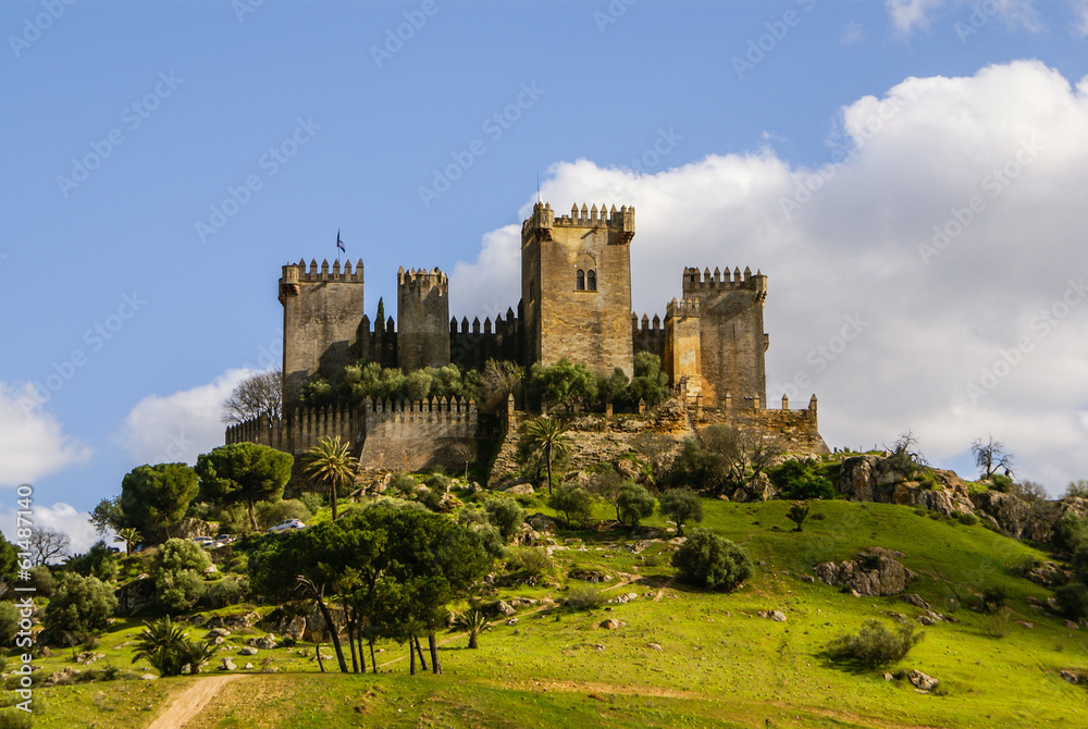 Almodovar del Rio, Cordoba Spain. Artistic and Monumental Herita