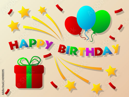 happy birthday background