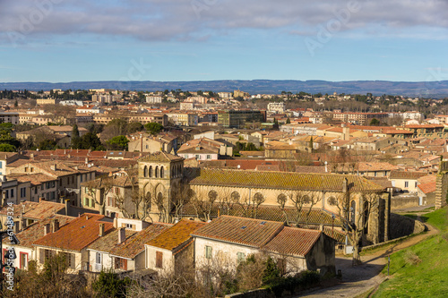 St. Gimer Church in Carcassonne - France photo