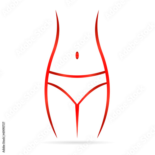 weibliche Figur / Unterwäsche