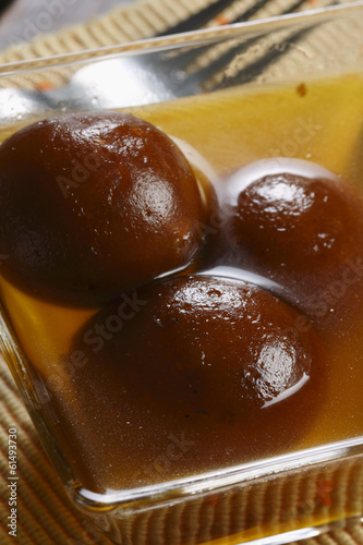 Pantua is a traditional Indian sweet. photo