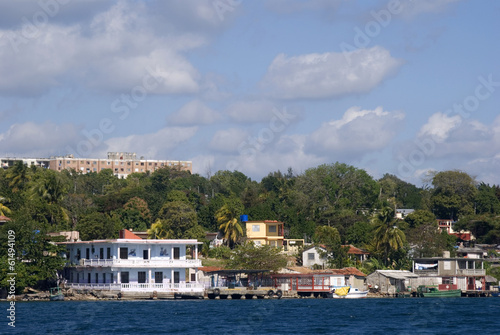 Pier, Cienfuegos Bay, Cuba photo