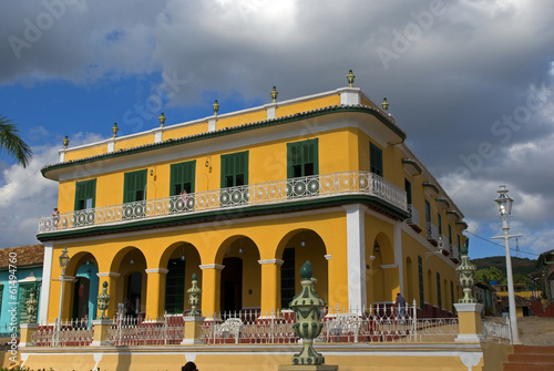 Canvas Print Brunet Palace, Trinidad, Cuba