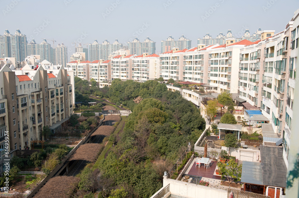 Obraz premium dormitory area in china