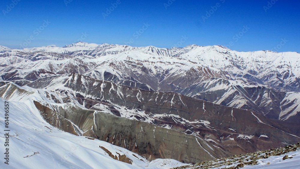 sommet de Tochal, Iran