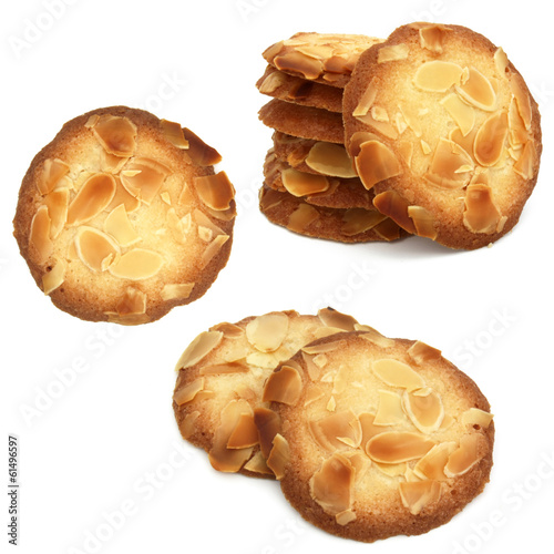 Almond cookies - Biscuits aux amandes  photo