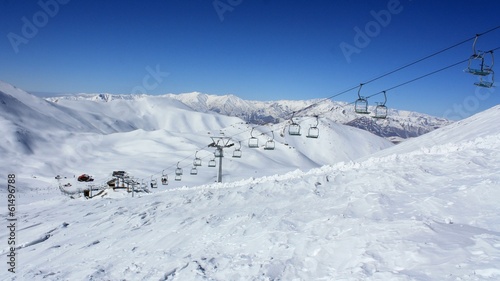 Station de ski de Tochal, Iran
