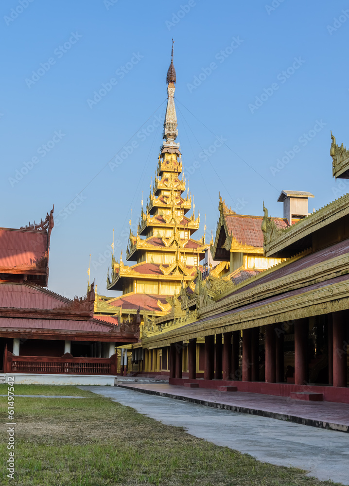 Fototapeta premium Mandalay Royal Palace, Myanmar