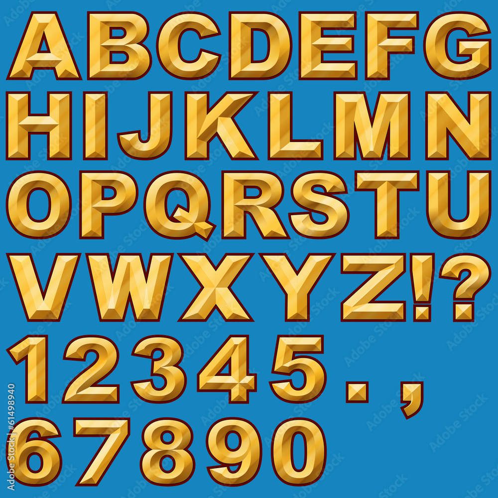 Chiseled Block Letters Chiseled Block Letters