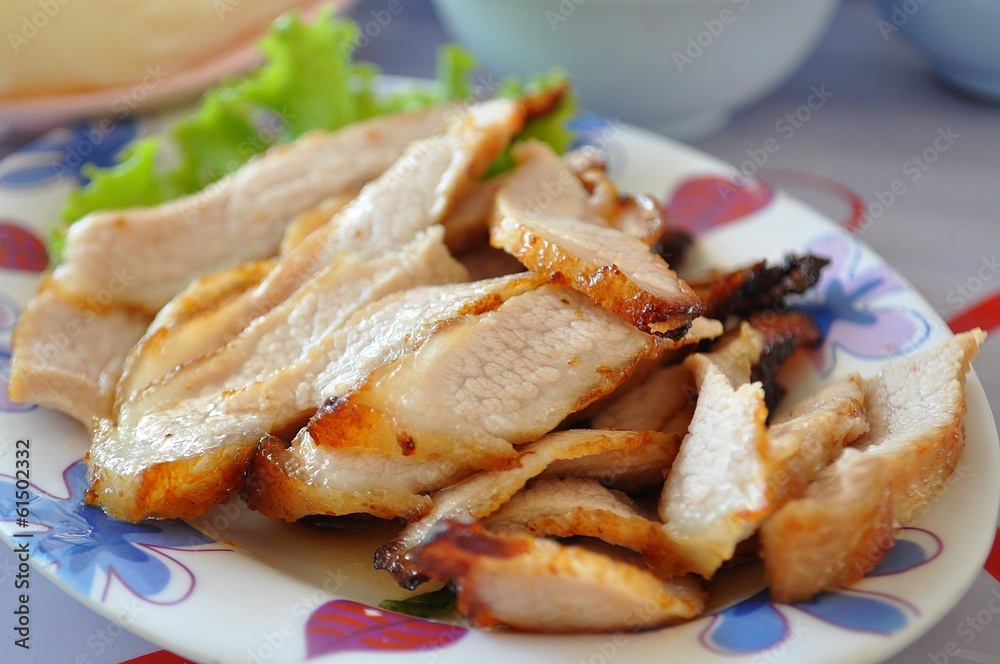 Thai Style Pork grilled