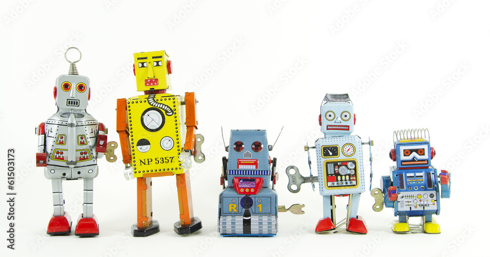 Fototapeta premium robot toys