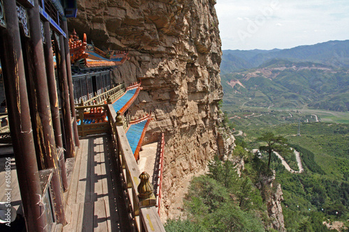 Parts of a Heng Shan Taoist temple complex in North China, near