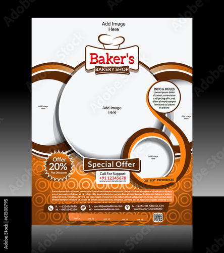 bakery Flyer Design