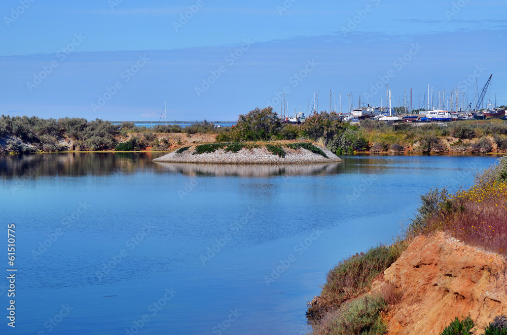 Naturpark Rio Formosa Algarve Stock Photo Adobe Stock