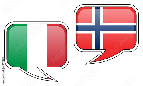 Italian-Norwegian Conversation